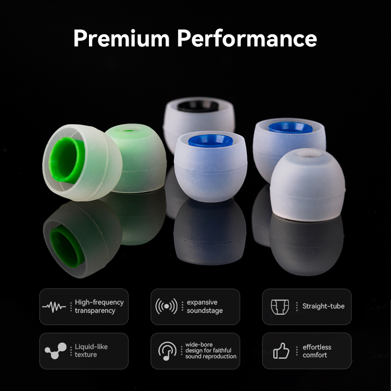 KBEAR 135 Silicone Eartips 3.9 - огляд і ціна In Ear Monitor Iem