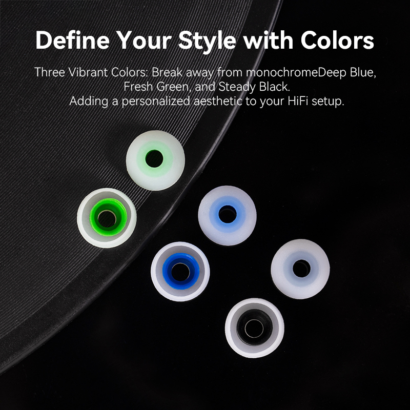 KBEAR 135 Silicone Eartips 3.9 - огляд і ціна In Ear Monitor Iem