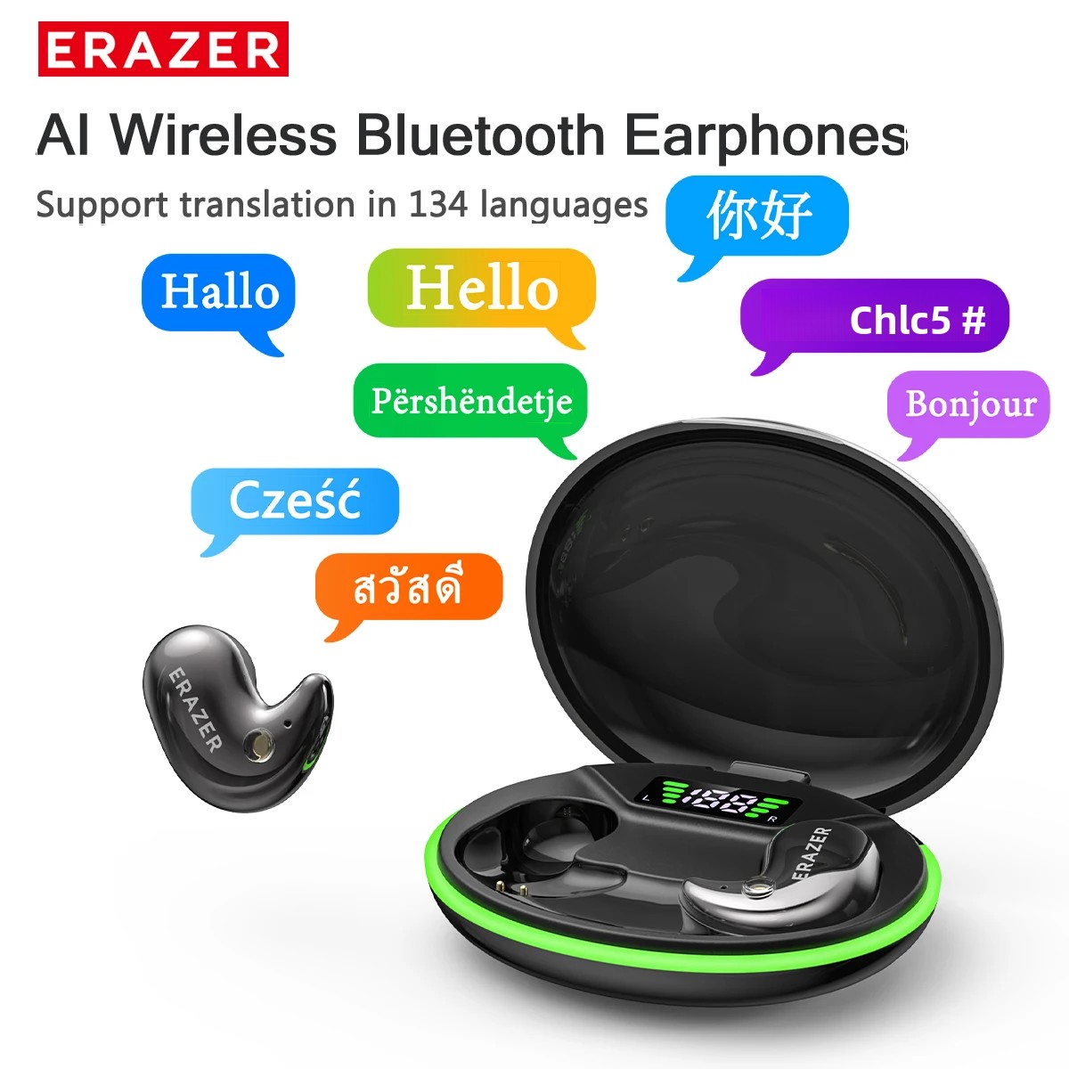 EARZER XF58 In-Ear Bluetooth H - огляд і ціна Wired Earphone Mic