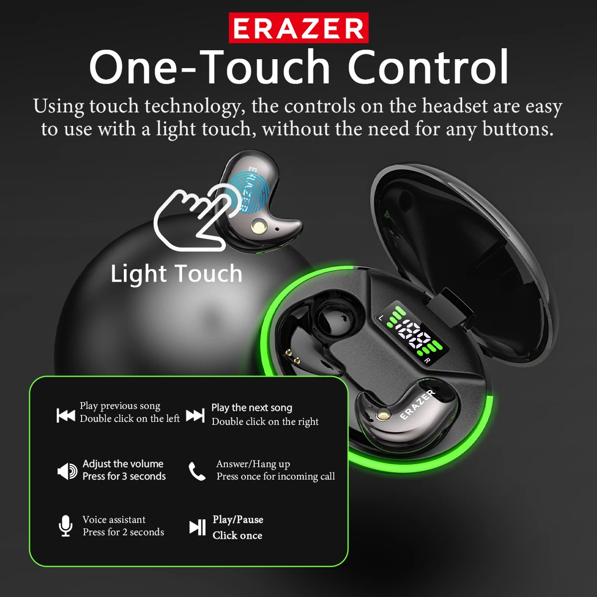 EARZER XF58 In-Ear Bluetooth H - огляд і ціна Wired Earphone Mic