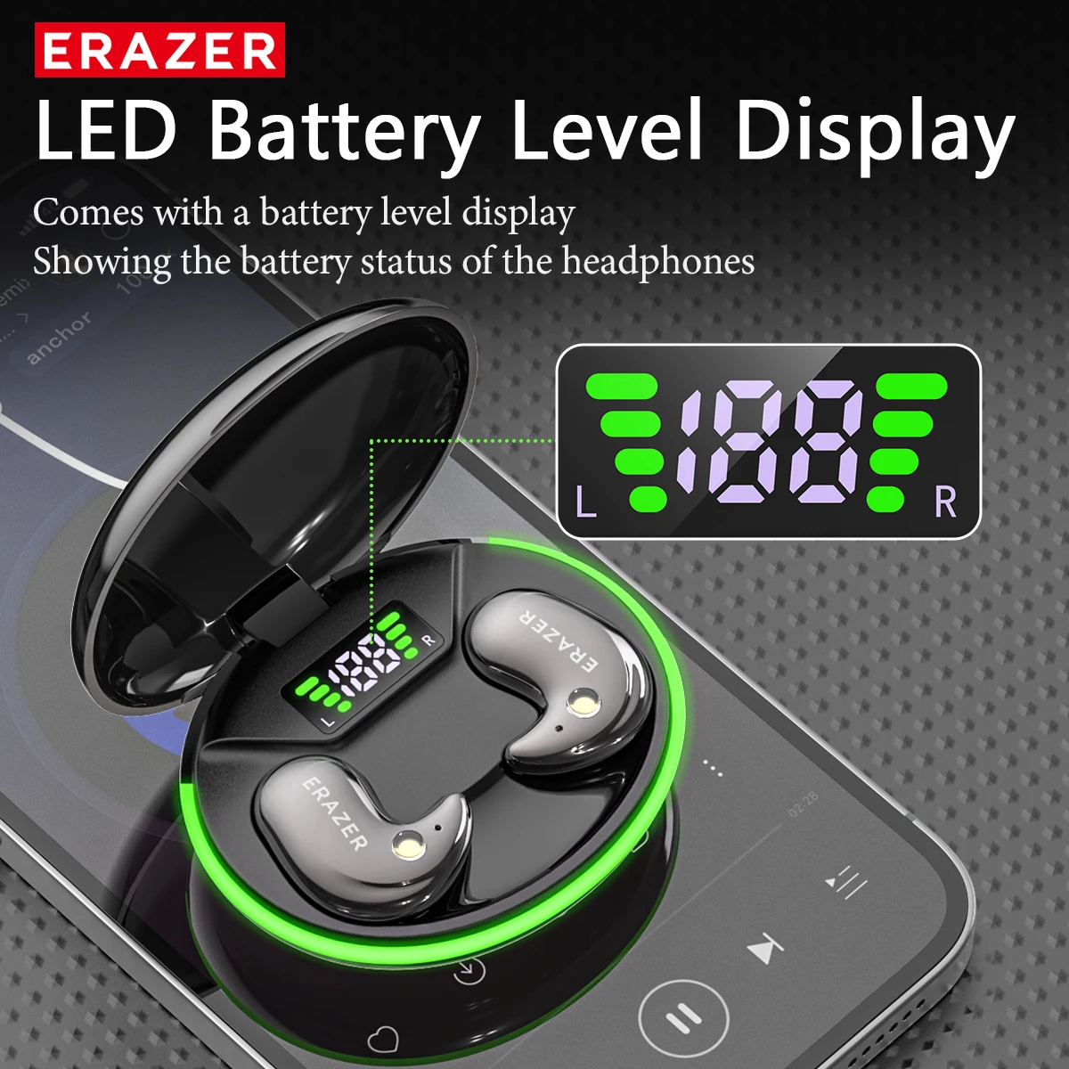 EARZER XF58 In-Ear Bluetooth H - огляд і ціна Wired Earphone Mic