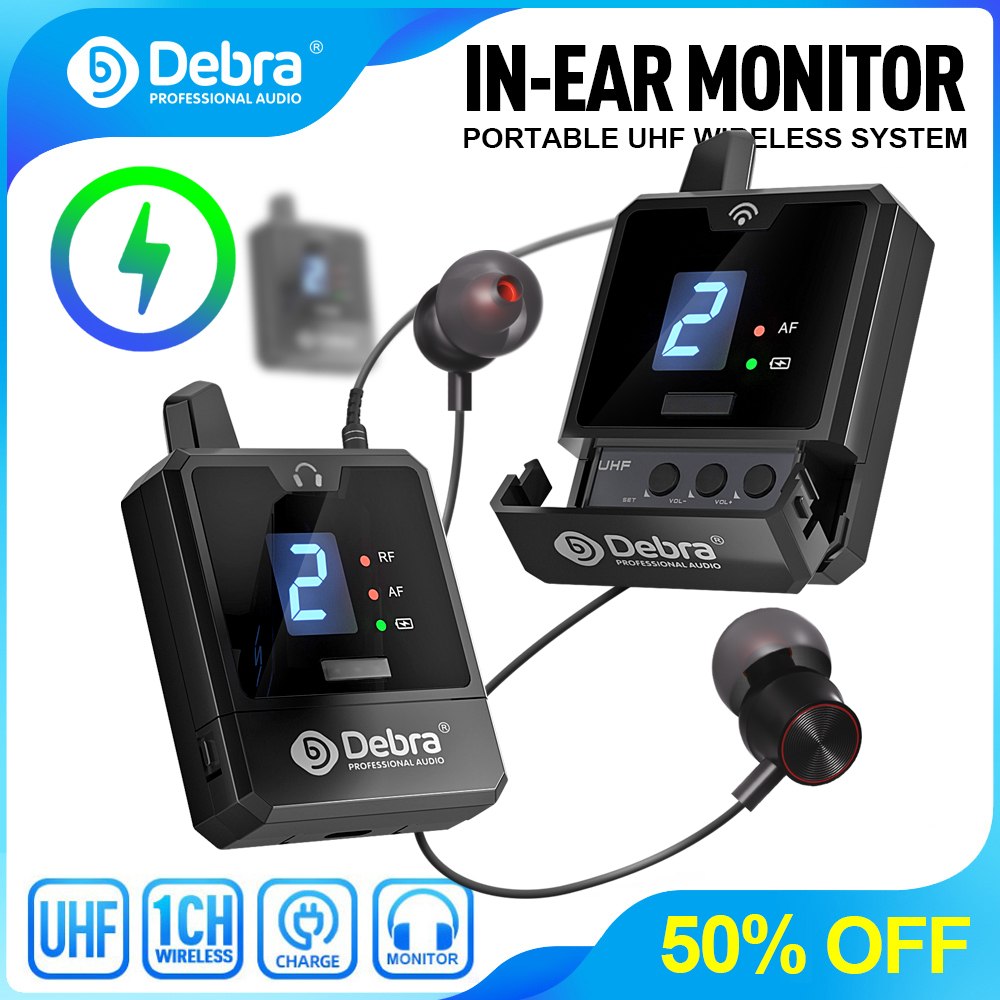 Debra UHF IEM Wireless In-Ear  - огляд і ціна In Ear Monitor Iem