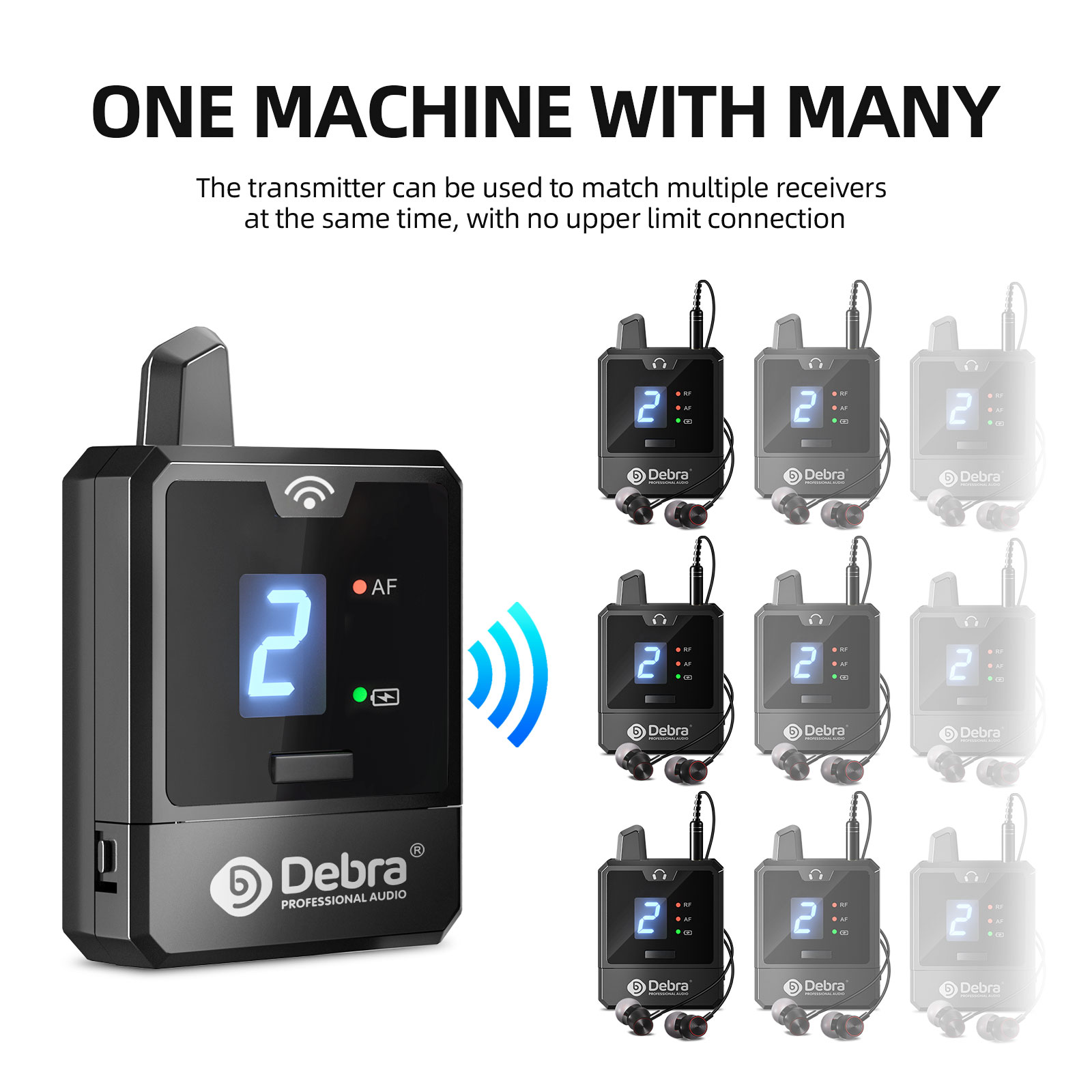 Debra UHF IEM Wireless In-Ear  - огляд і ціна In Ear Monitor Iem