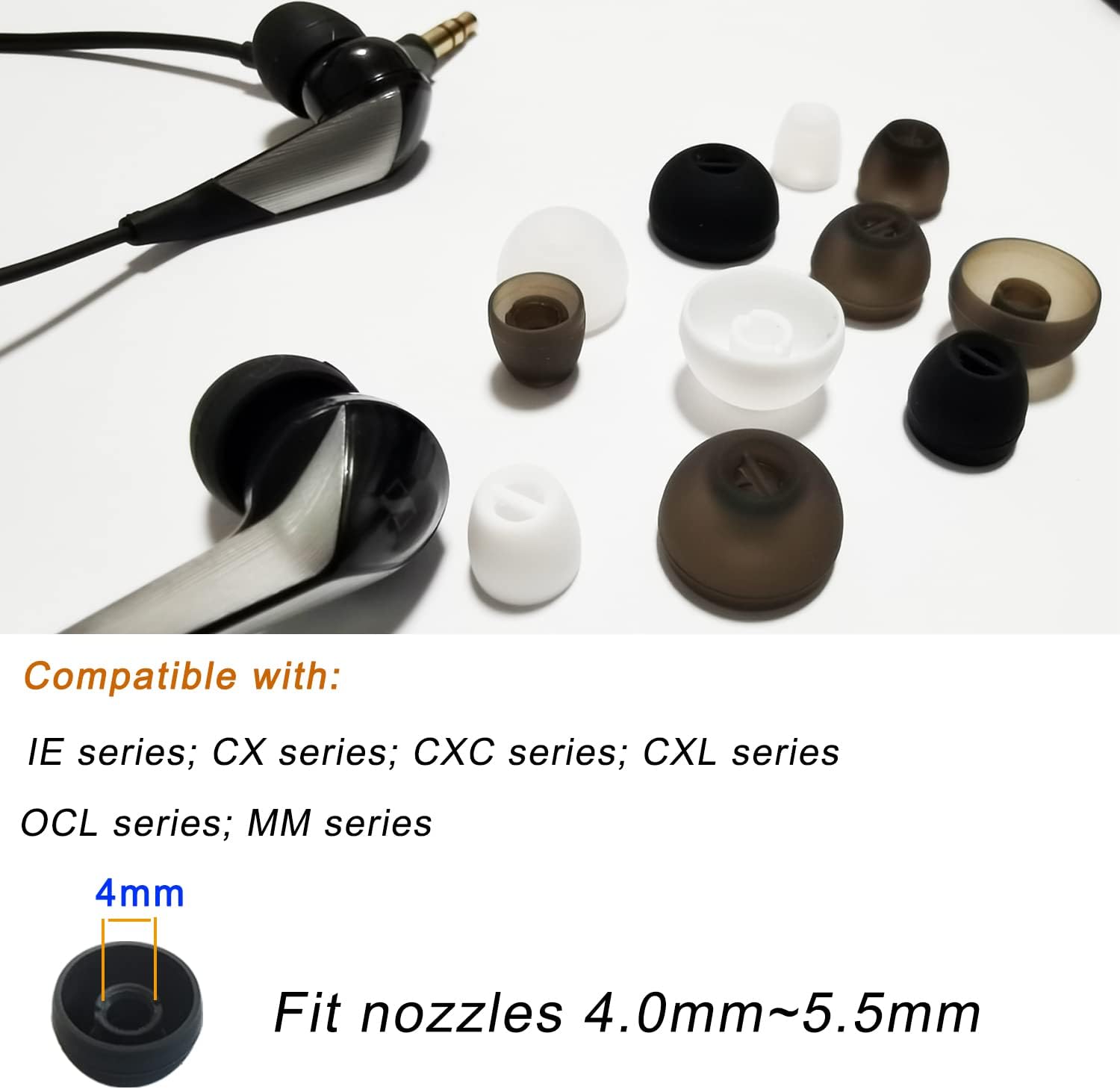 8 Pcs For Sennheiser CX Plus/M - огляд і ціна Sennheiser Headphone Momentum 4