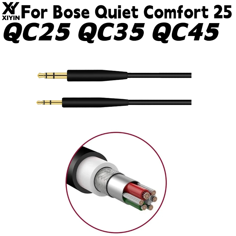 Plug and Play 2.5mm to 3.5mm J - огляд і ціна Bose Headphone Qc45